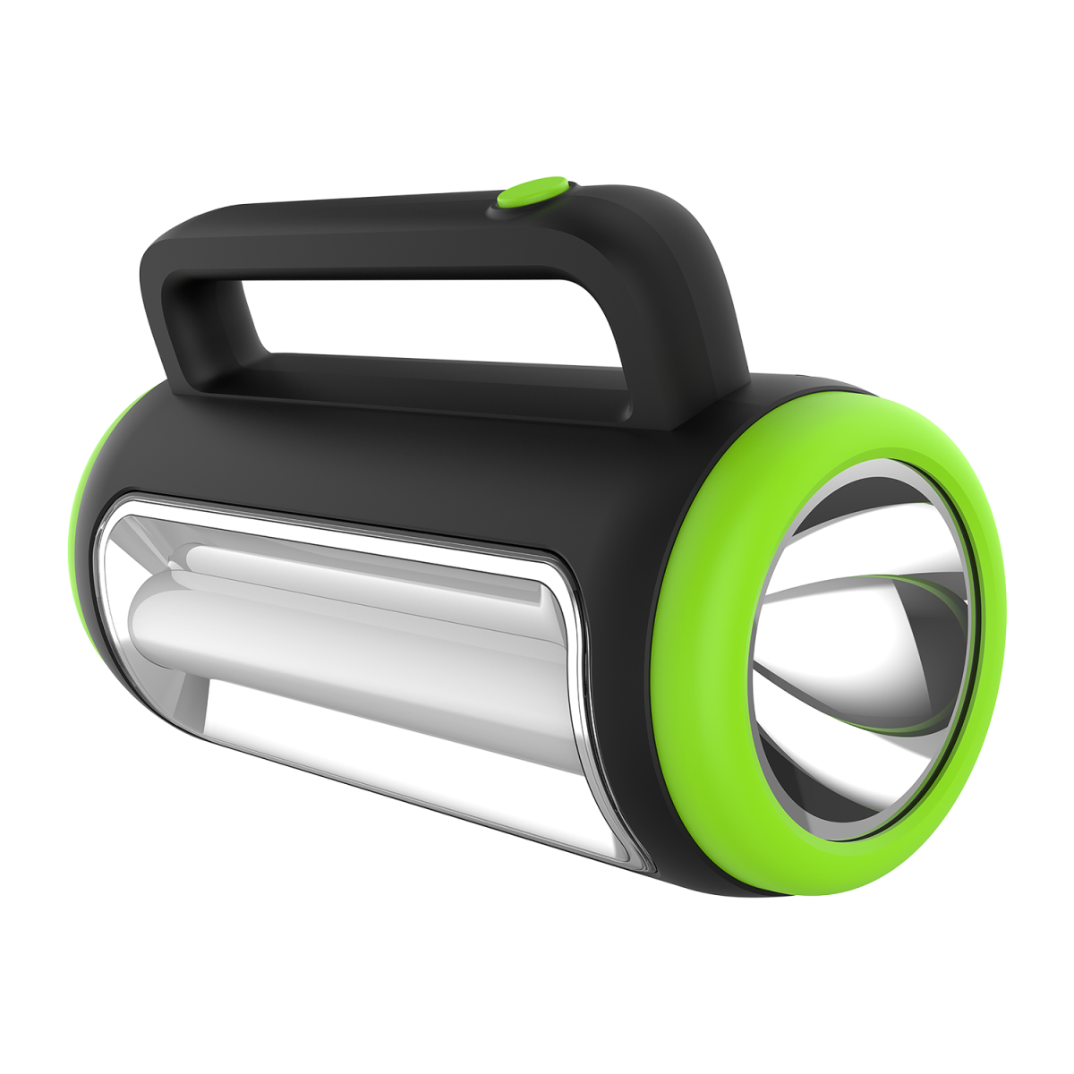 Фонарь прожекторный светодиодный LED 8 Вт 500 Лм модель GFL603 черный со свинцово-кислотным (Lead acid) аккумулятором 1500 мАч диммируемый