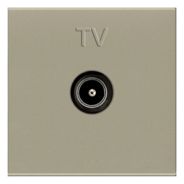 Розетка TV ABB ZENIT, , шампань, 2CLA225070N1901