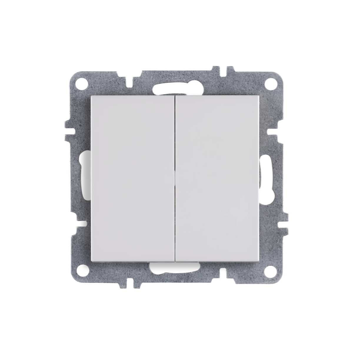 Выключатель двухклавишный механизм бел Arvia Electric Lavin/ Karen 50 01 1000 202				