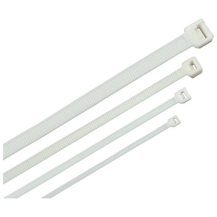 ITK Хомут кабельный ХКн 4,8х200мм нейлон белый (100шт)