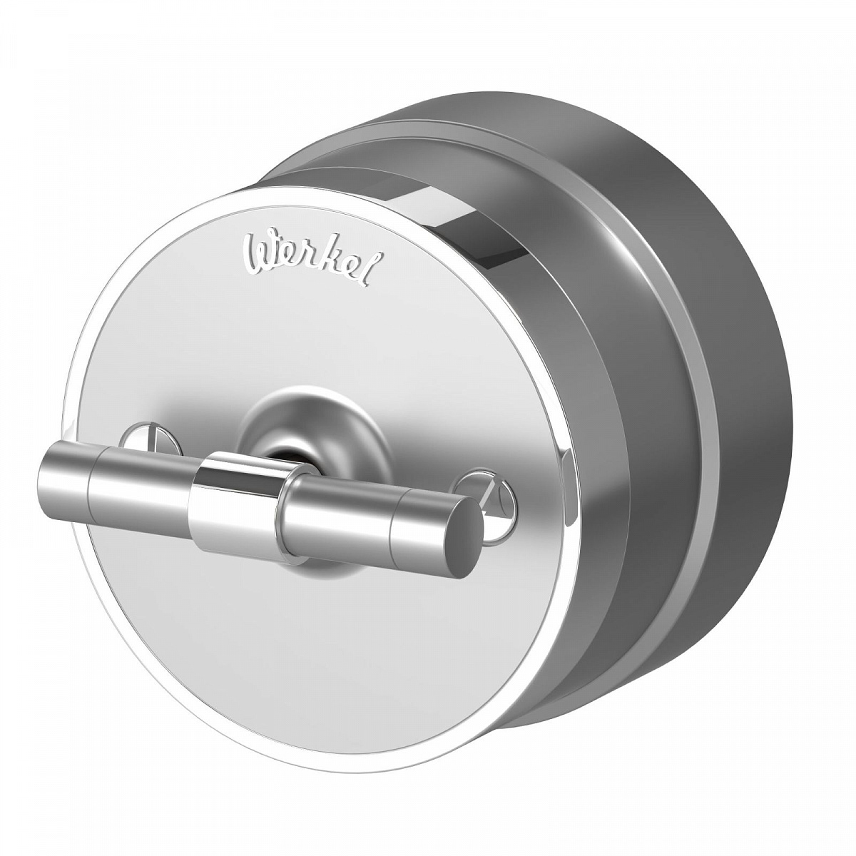 Переключатель/выключатель одноклавишный Vintage серебро матовый/хром W5812054